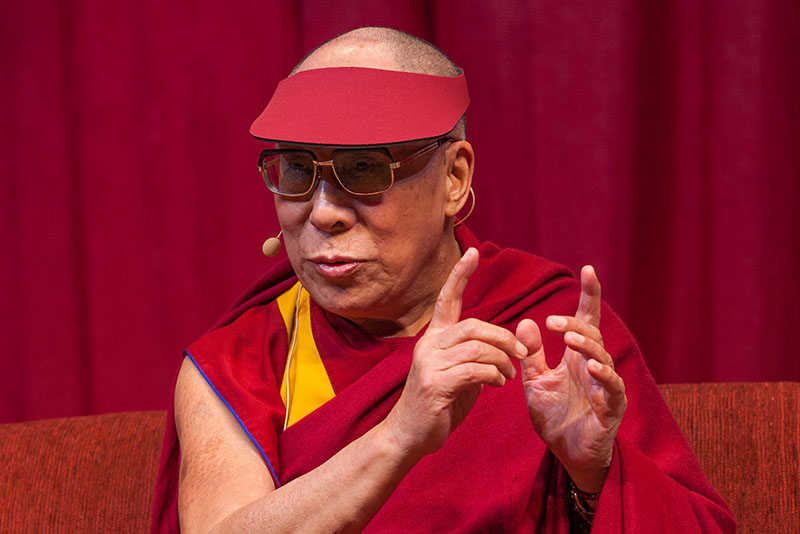 His holiness the Dalai Lama